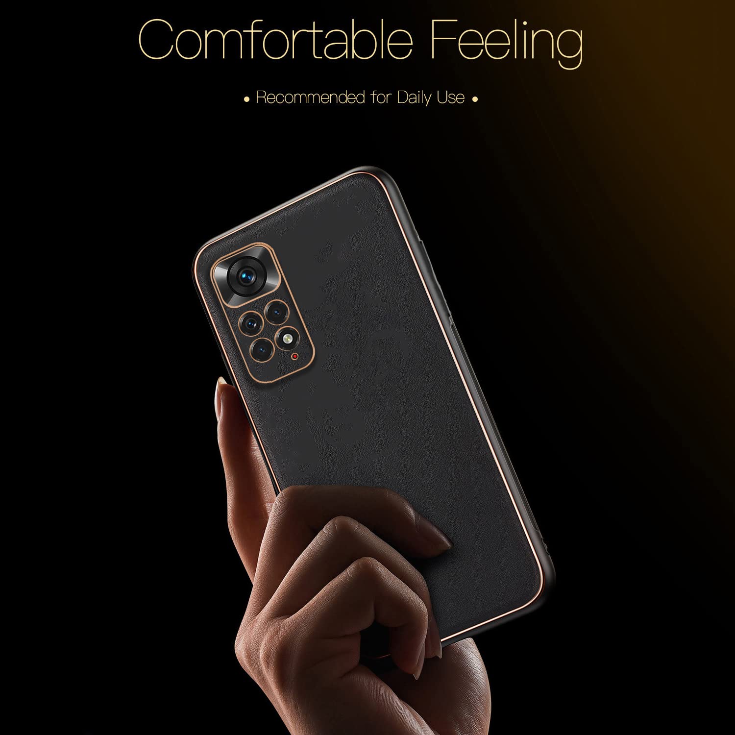 Black Chrome back cover for Redmi Note 11 Pro/Note 11 Pro Plus 5G – Pikkme – photo 2