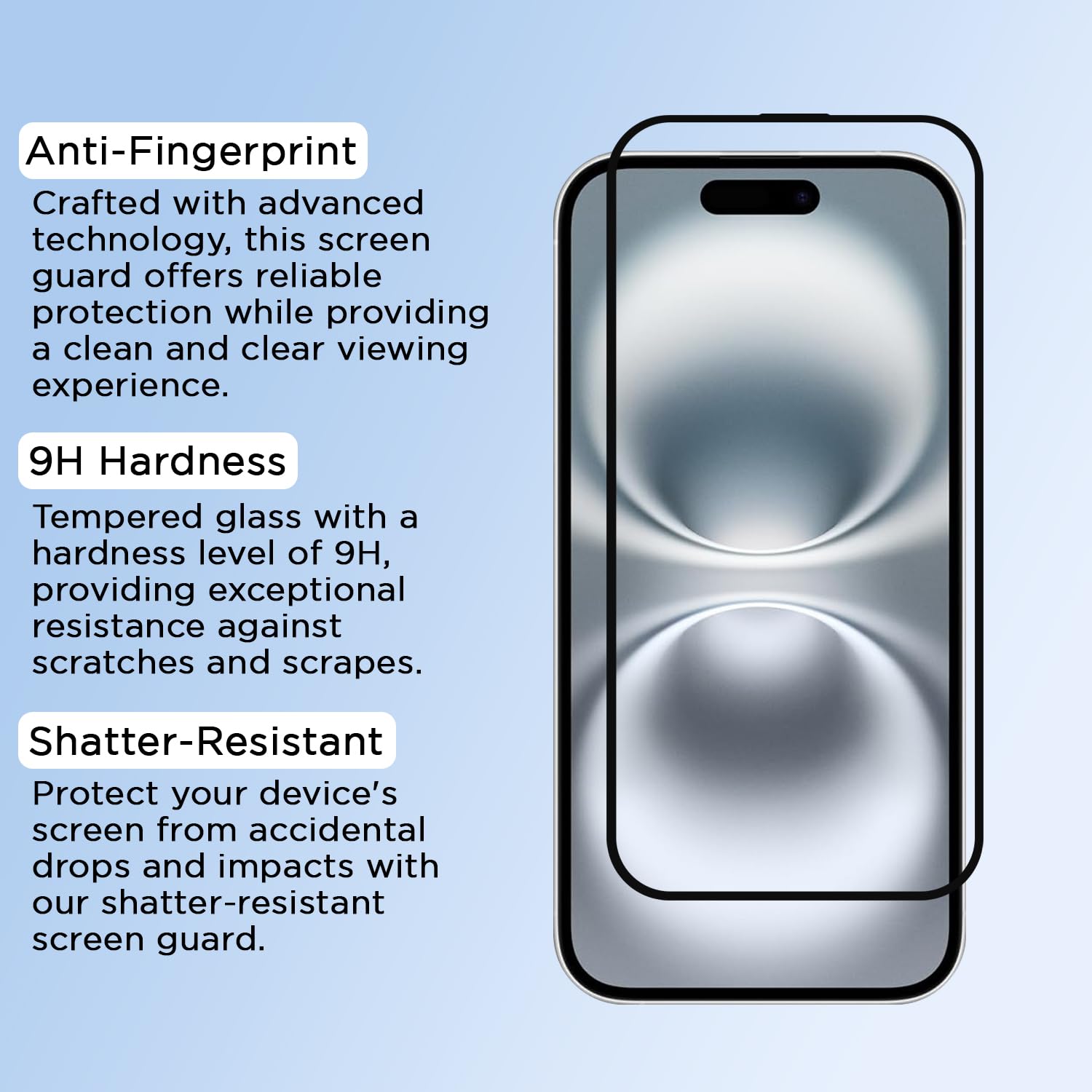 Screen protector for iPhone 16 Plus – Pikkme – photo 6