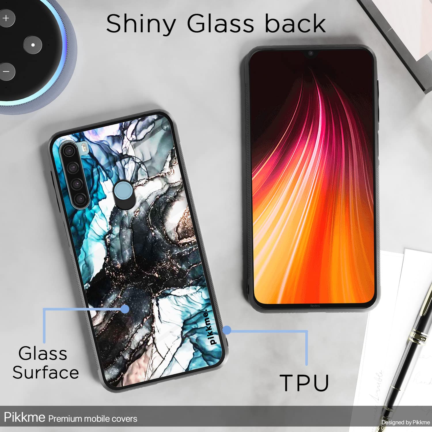 Pikkme Redmi Note 8 Hybrid mobile back cover – photo 3