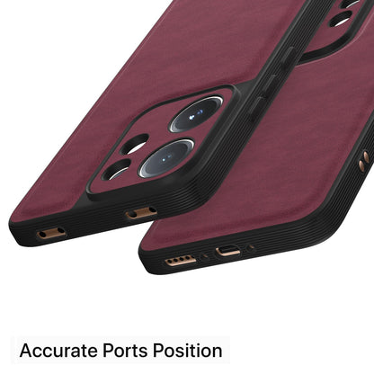 Pikkme purple Leather mobile cover for Vivo V60/T4 Pro 5G – photo 4