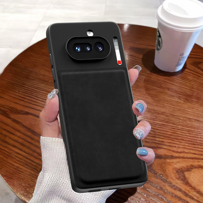 Pikkme black Leather back cover for Nothing Phone 4a 5G – photo 7