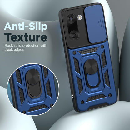 Pikkme blue D10 Camera Shield mobile back cover for OnePlus Nord CE 5 5G – photo 7