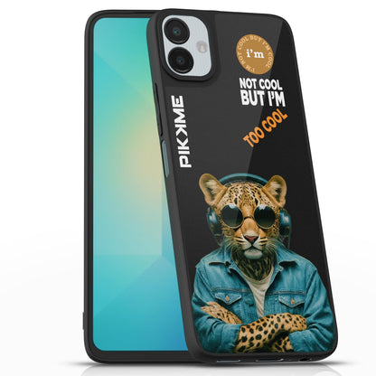 Samsung A06 Leopard Swag back cover by Pikkme