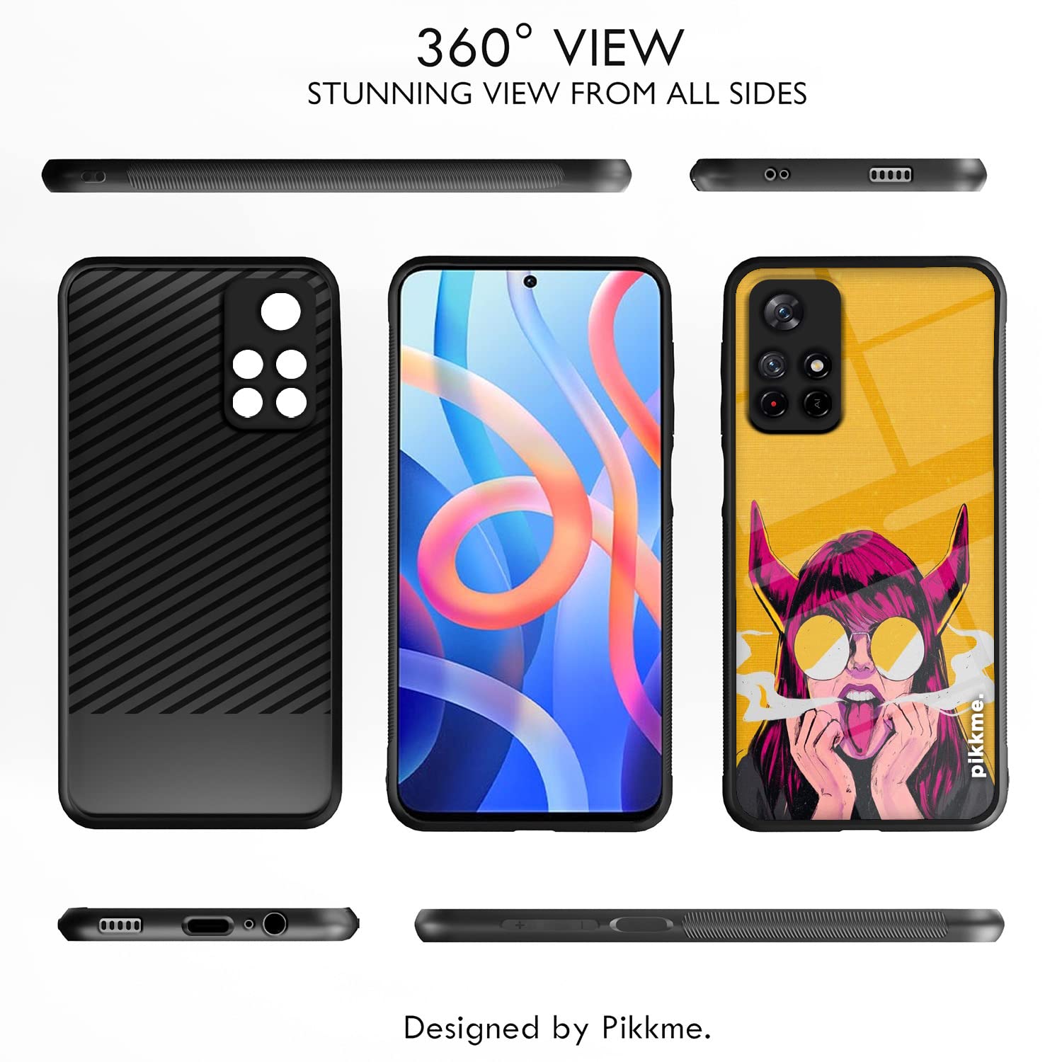 Hybrid Phone cover for Redmi Note 11T/Poco M4 Pro 5G – Pikkme – photo 2