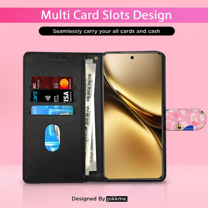 Vivo X200 Pro 5G flip cover in pink flower by Pikkme – photo 2