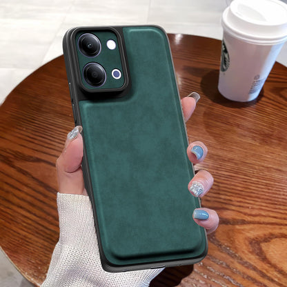 Vivo Y11/T5 Lite 5G Leather phone cover in green by Pikkme – photo 7