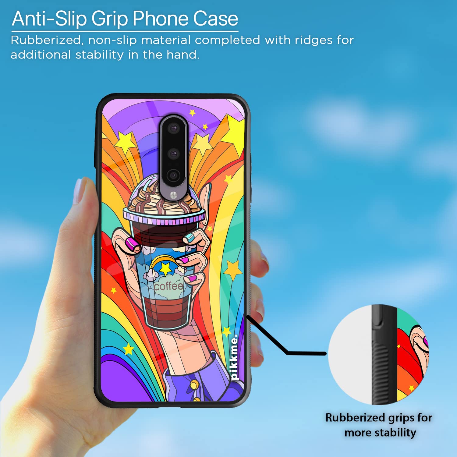 Pikkme OnePlus 8 Hybrid mobile cover – photo 5