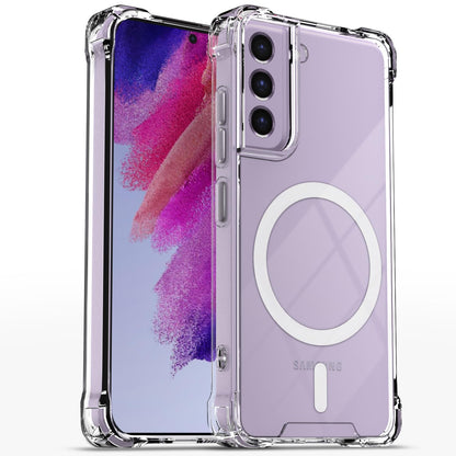 Pikkme transparent mag-safe phone cover for Samsung S21 FE 5G