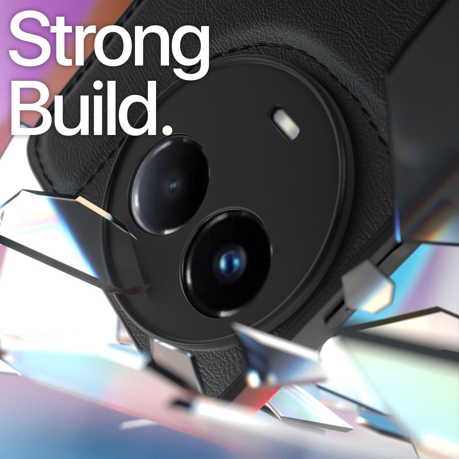 Black mobile cover for Realme 11/11X 5G/Narzo 60X 5G – Pikkme – photo 5