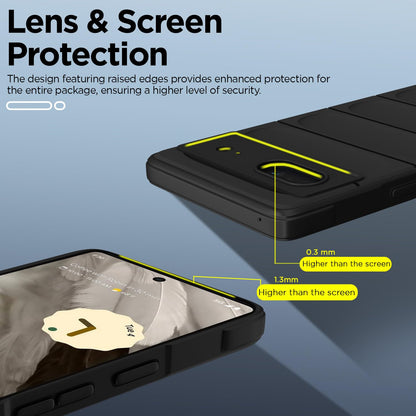 Google Pixel 7 Liquid Silicone mobile cover in black by Pikkme – photo 3