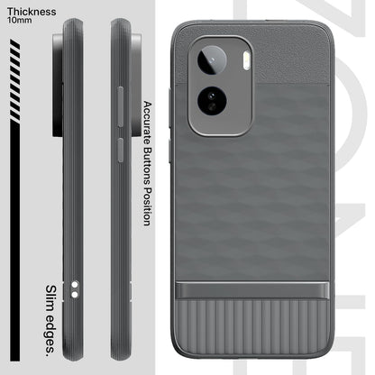 Pikkme Vivo T5 Pro 5G Silicone grey mobile back cover – photo 3