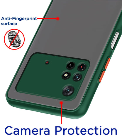 Pikkme Poco M4 Pro 4G Hybrid green mobile back cover – photo 2