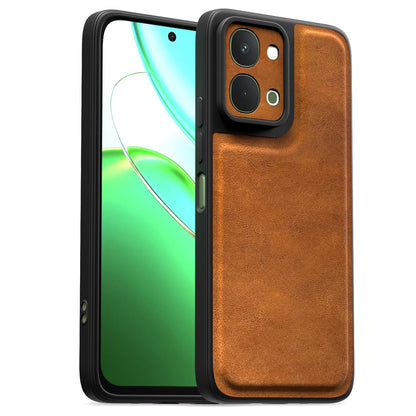 Vivo T5x/Y51 Pro/iQOO Z11x 5G phone cover in brown by Pikkme