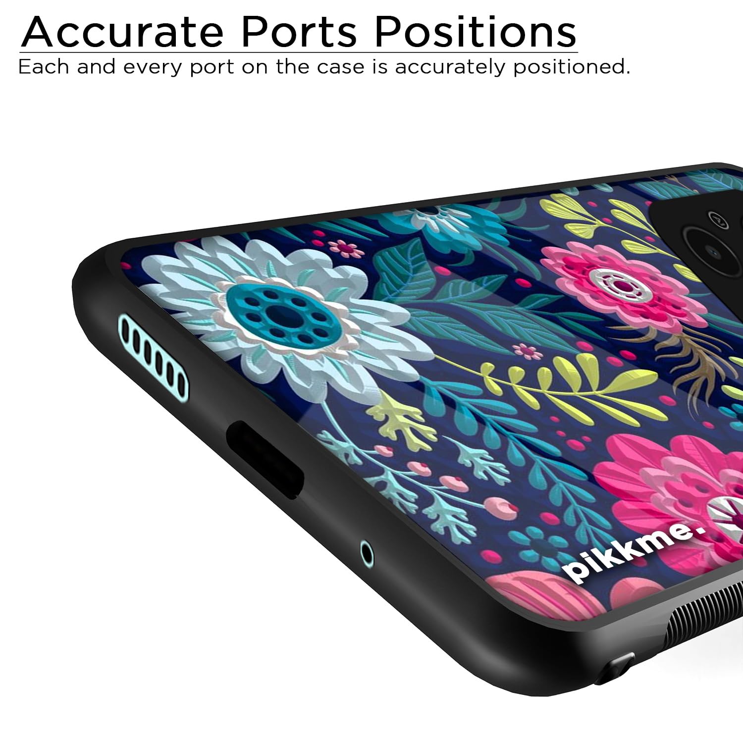 Flower Mobile cover for Redmi 12C/Poco C55 – Pikkme – photo 6