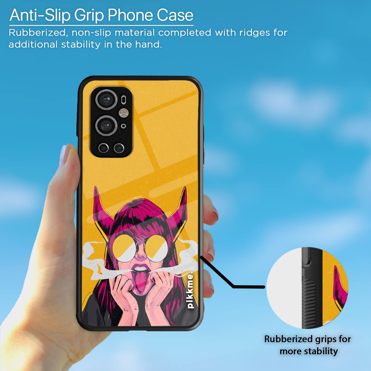 OnePlus 9 Pro Hybrid mobile back cover by Pikkme – photo 5