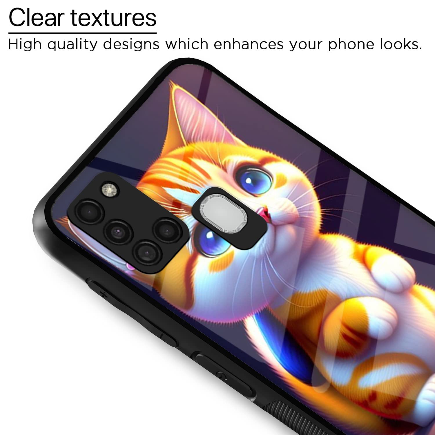 Cat Back cover for Samsung A21s – Pikkme – photo 4