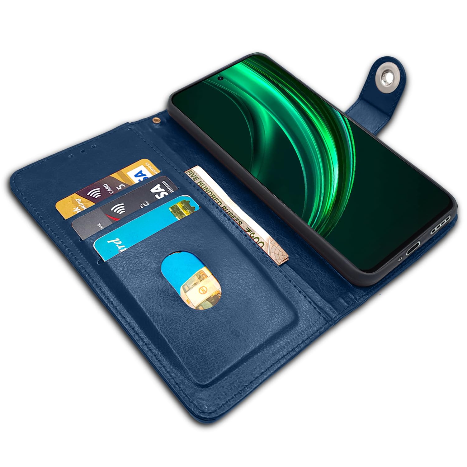 Pikkme blue flip case for Realme 13 Plus 5G/P1 – photo 5