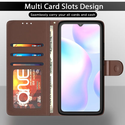 Tan wallet flip cover for Redmi 9A/9A Sport/9i/9i Sport – Pikkme – photo 5