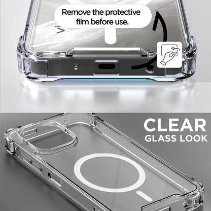 Vivo Y11/T5 Lite 5G MagSafe phone cover in transparent mag-safe by Pikkme – photo 3