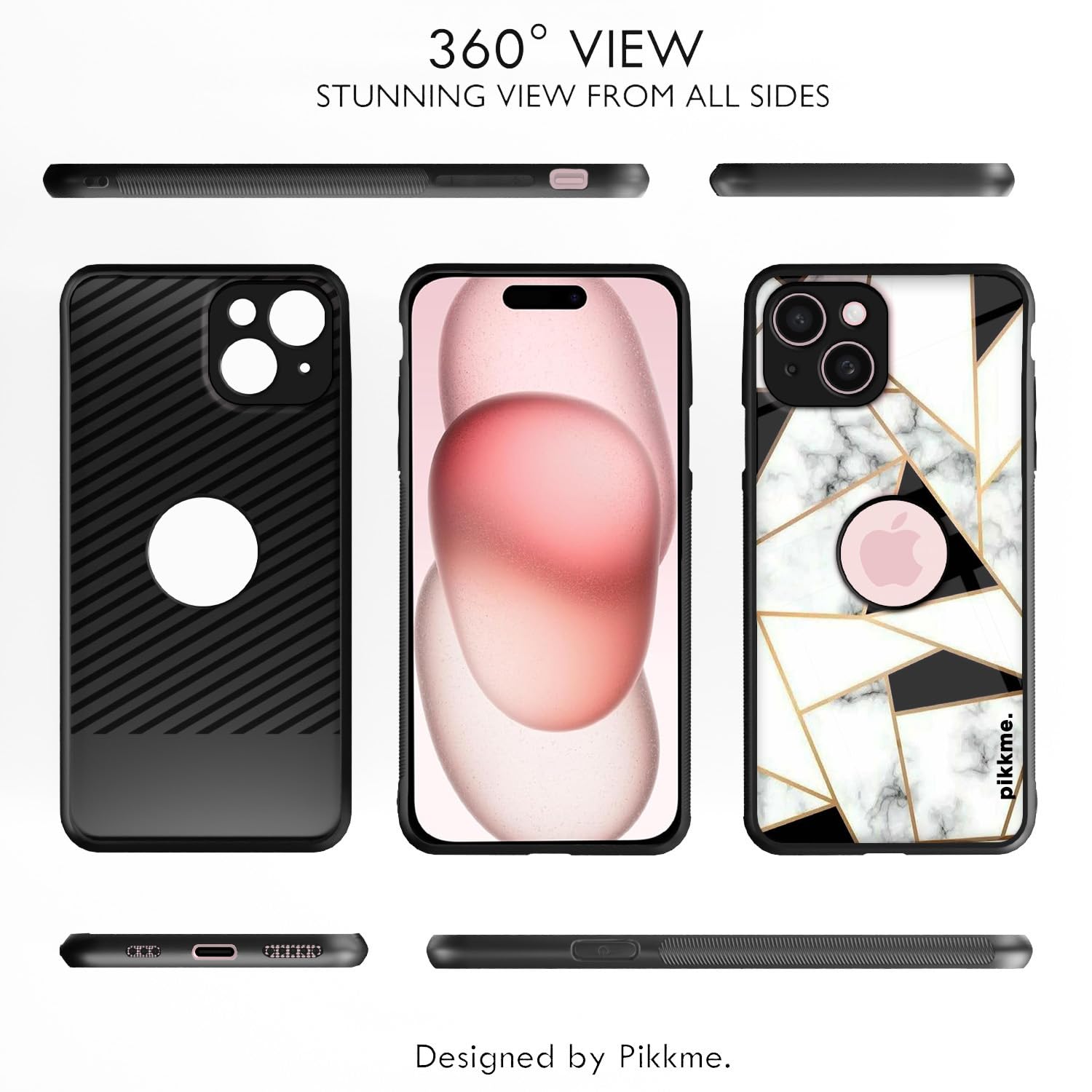 Pikkme Hybrid mobile back cover for iPhone 15 – photo 2