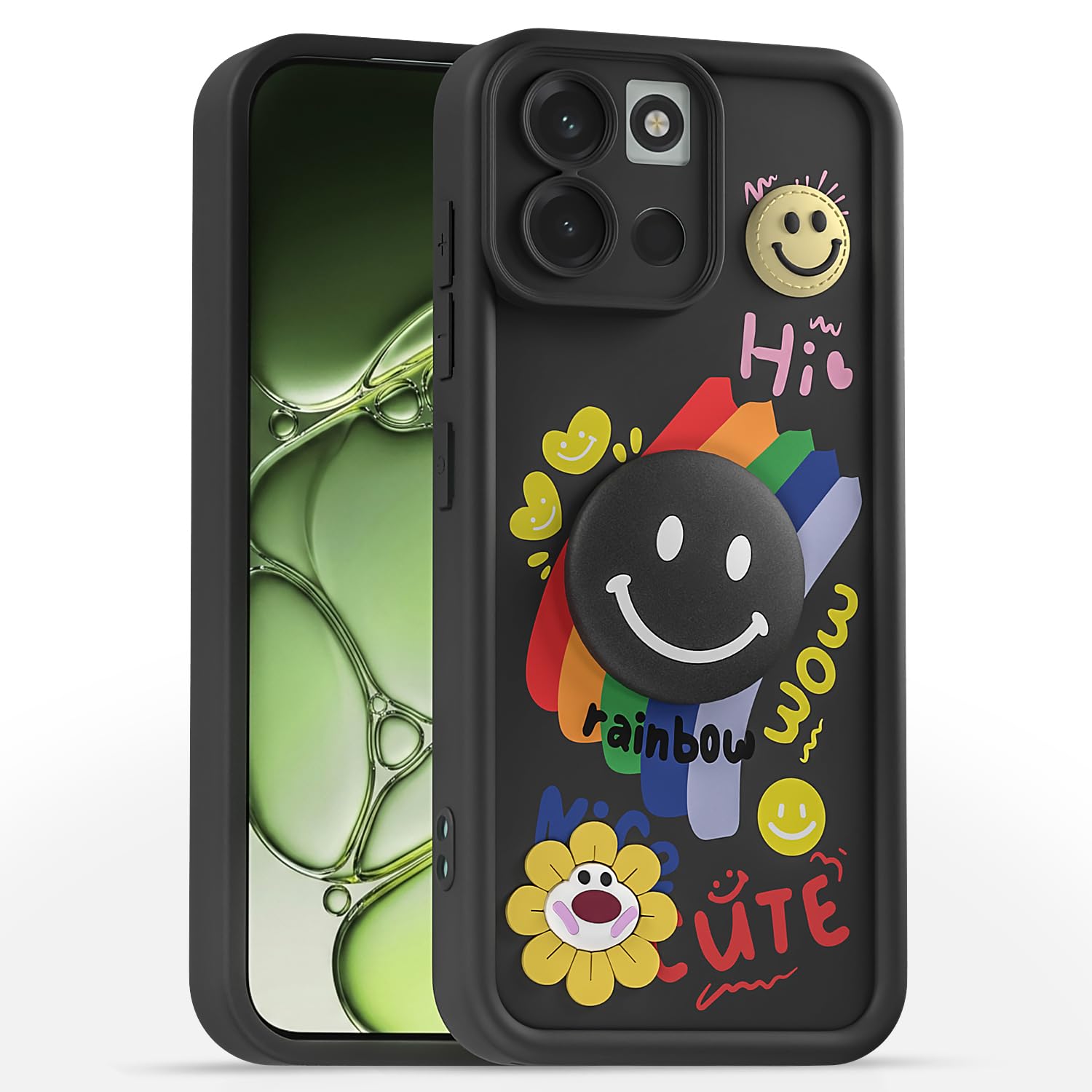 OnePlus Nord 6 5G mobile back cover in black by Pikkme