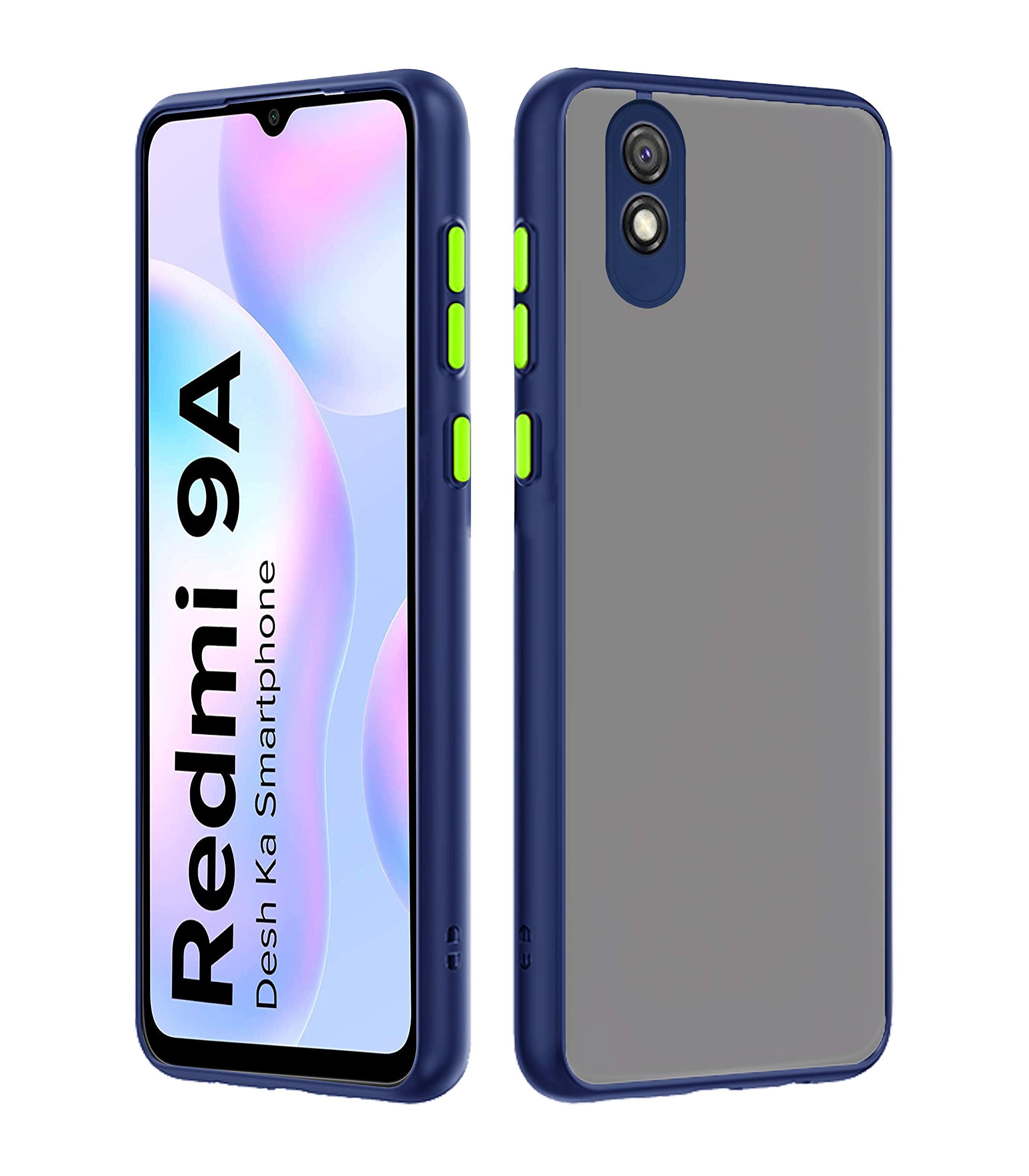 Blue back cover for Redmi 9A/9i – Pikkme