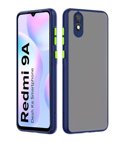Blue back cover for Redmi 9A/9i – Pikkme