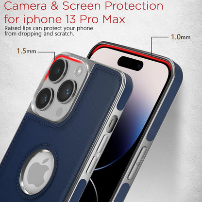 Pikkme iPhone 14 Pro chrome blue back cover – photo 4
