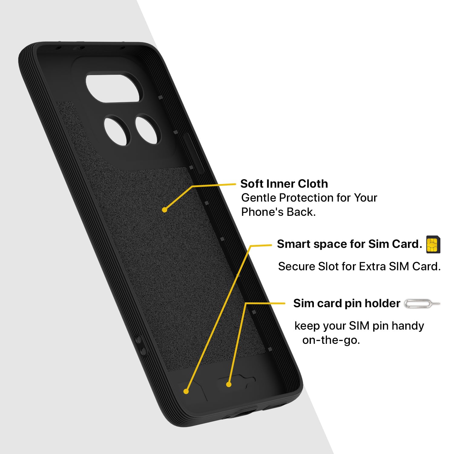 Pikkme Realme 16 Pro Plus 5G black mobile cover – photo 6