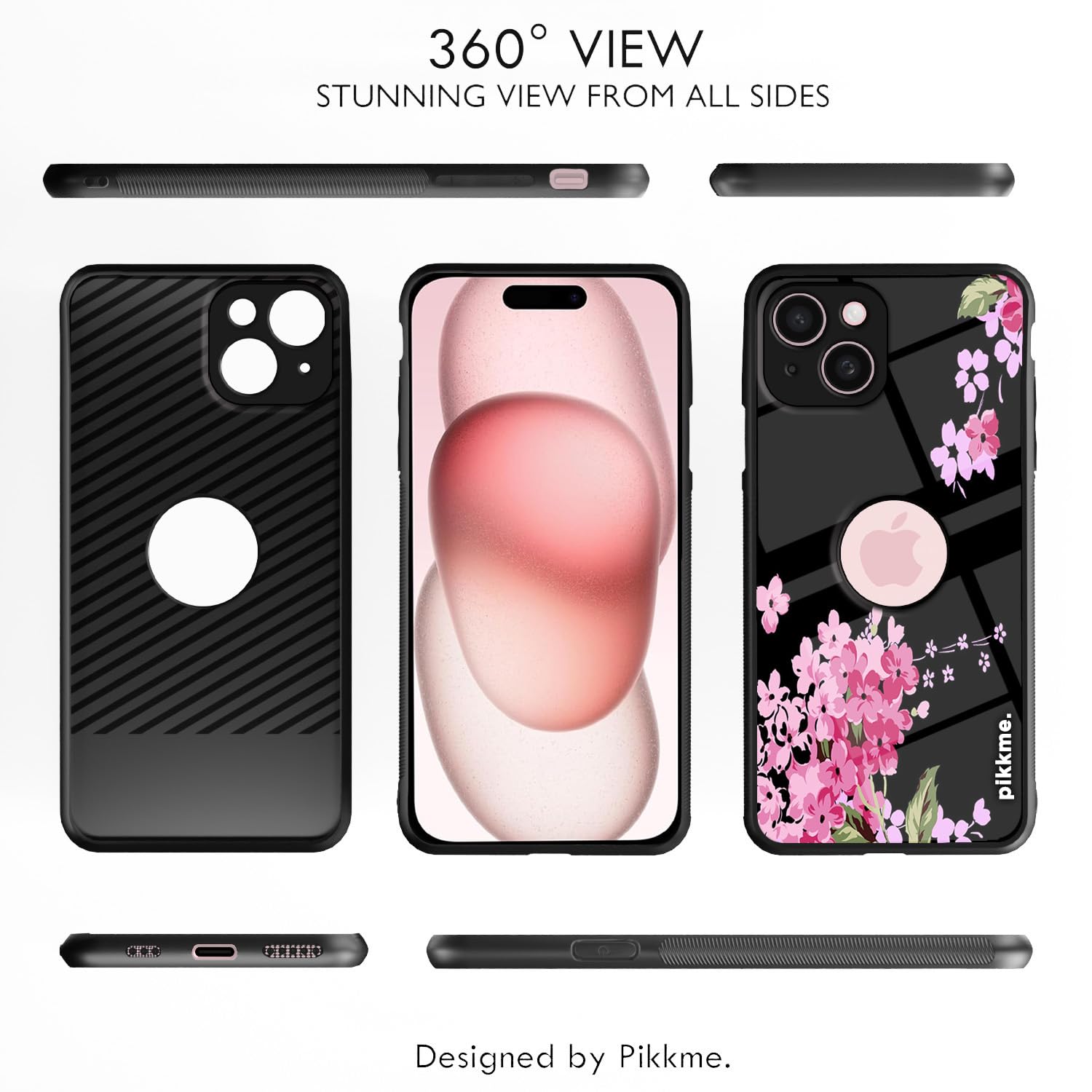 iPhone 15 Flower mobile cover by Pikkme – photo 2