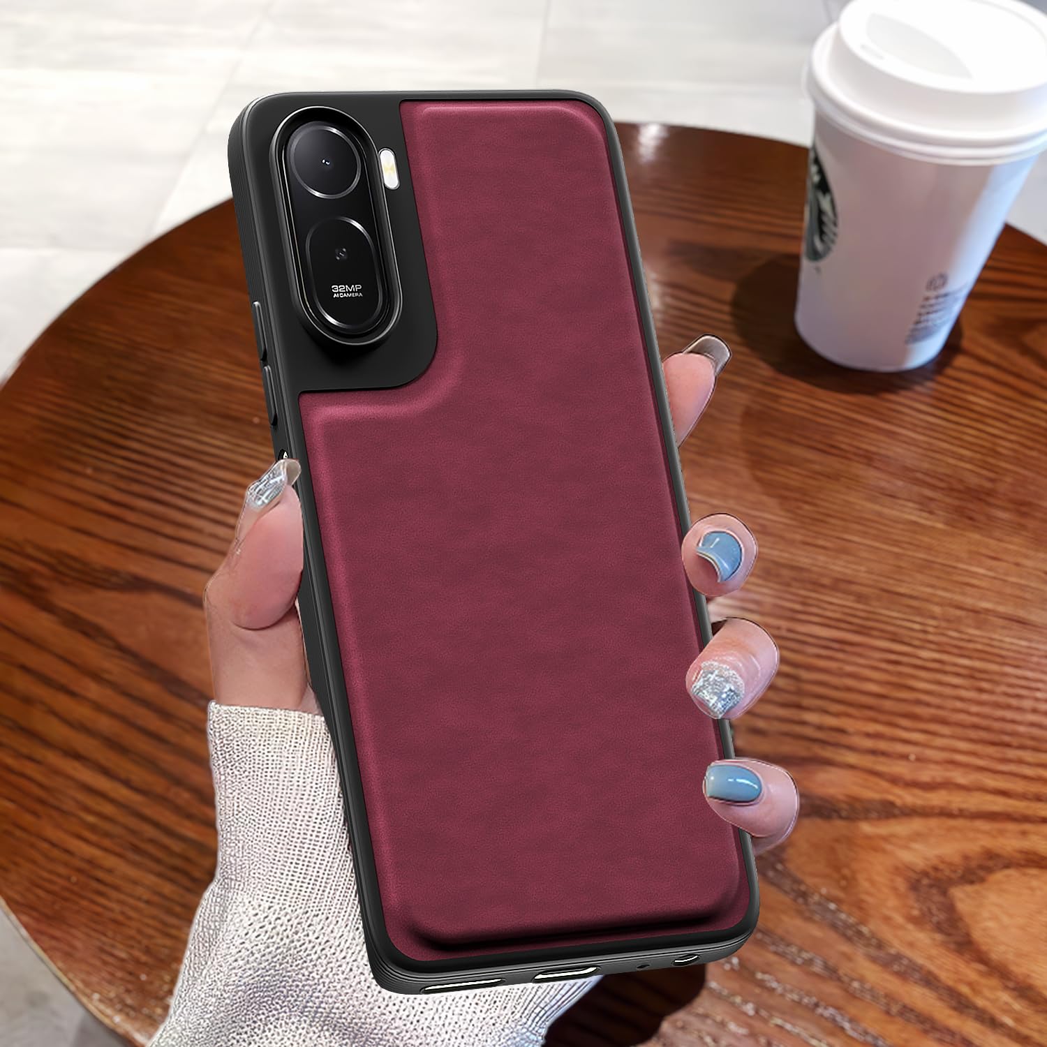 Redmi A7 Pro/Poco C85x 5G back cover in purple by Pikkme – photo 7