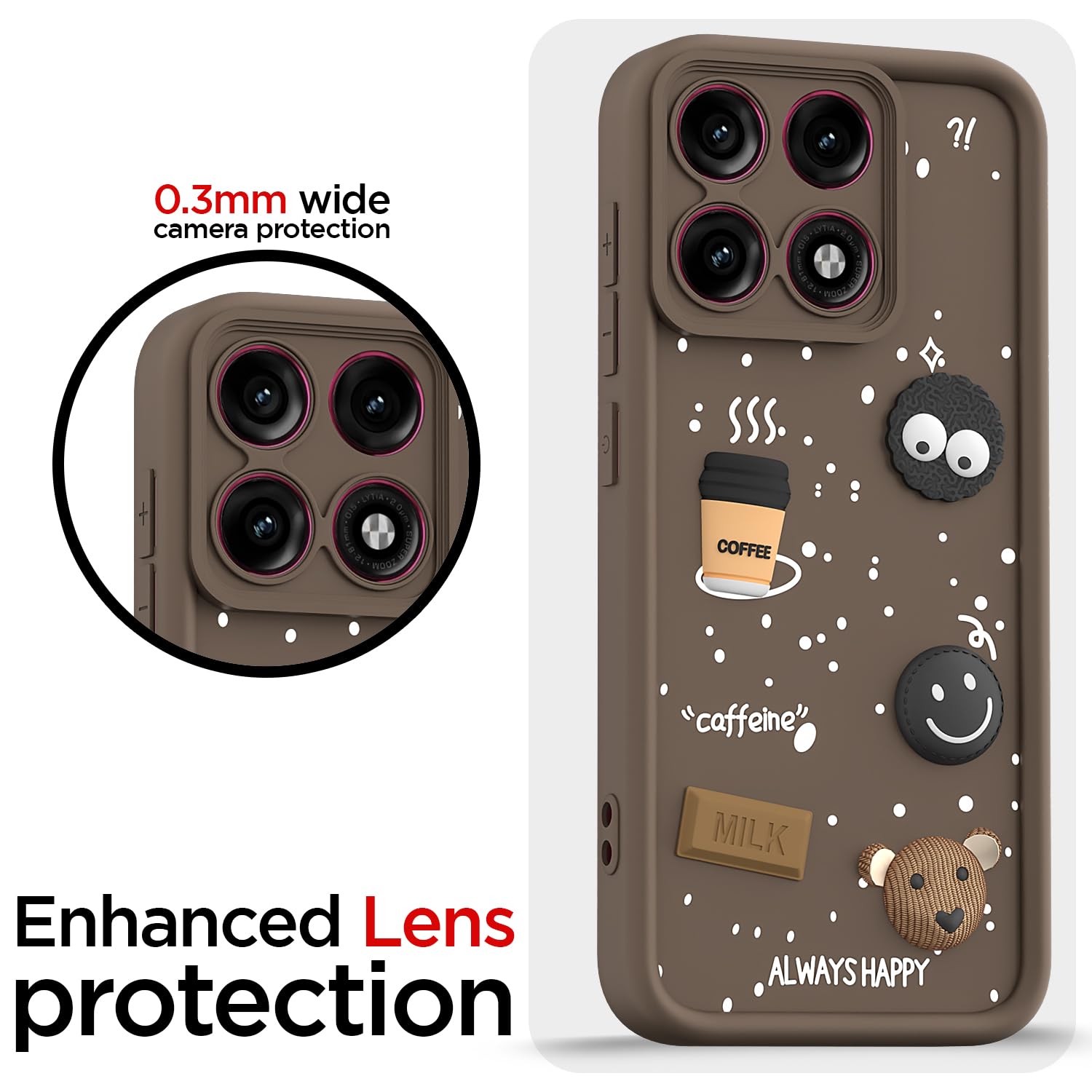 Brown phone cover for Moto Edge 70 Pro 5G – Pikkme – photo 5