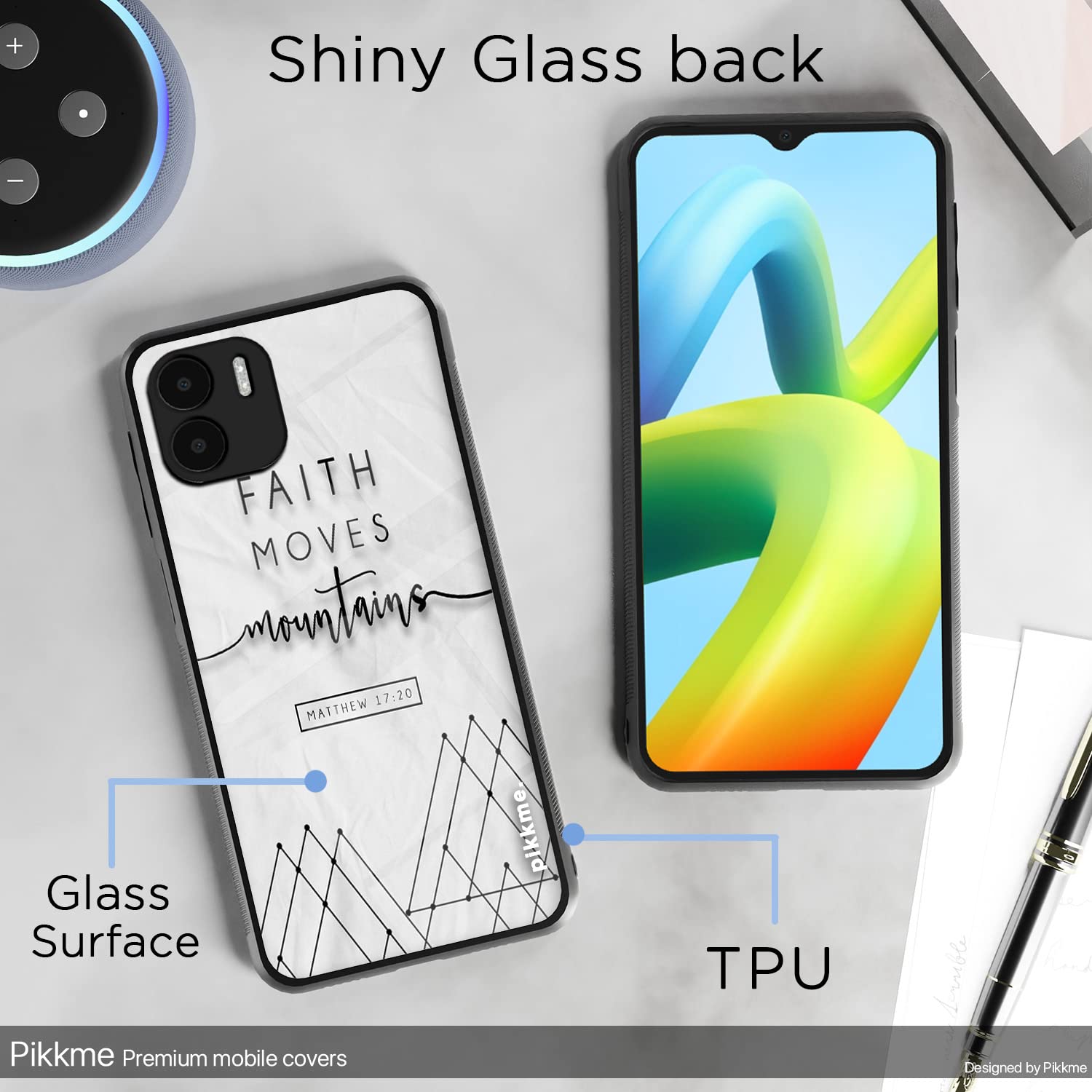 Pikkme Hybrid mobile back cover for Redmi A1/A2 – photo 3