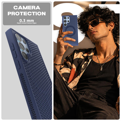 Pikkme Samsung S23 Ultra 5G blue mobile cover – photo 6