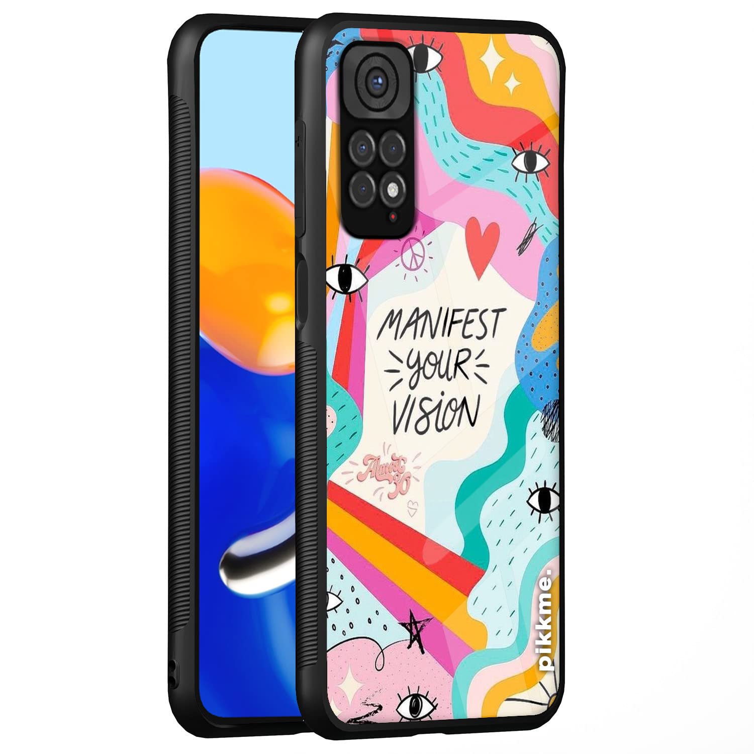 Redmi Note 11/Note 11s Hybrid mobile cover by Pikkme