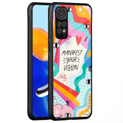 Redmi Note 11/Note 11s Hybrid mobile cover by Pikkme