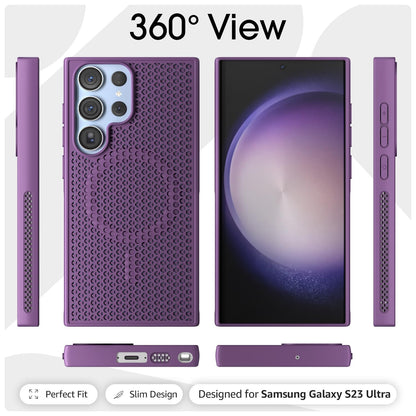 Pikkme Samsung S23 Ultra 5G purple back cover – photo 3