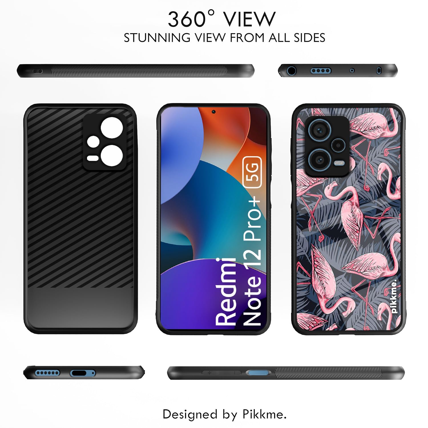 Pikkme Redmi Note 12 Pro Plus 5G Hybrid mobile cover – photo 2
