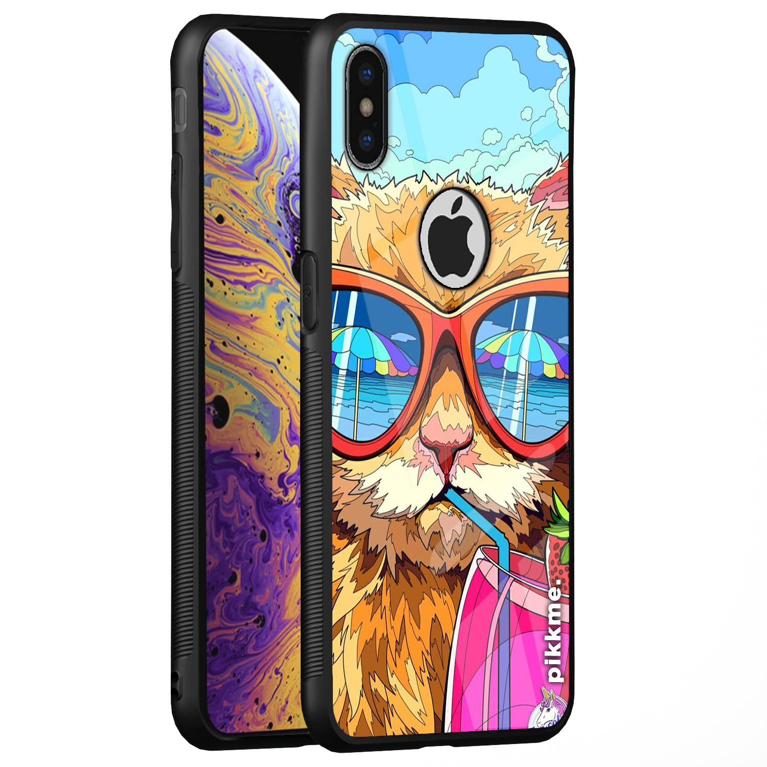 Pikkme Cat back cover for iPhone X/XS