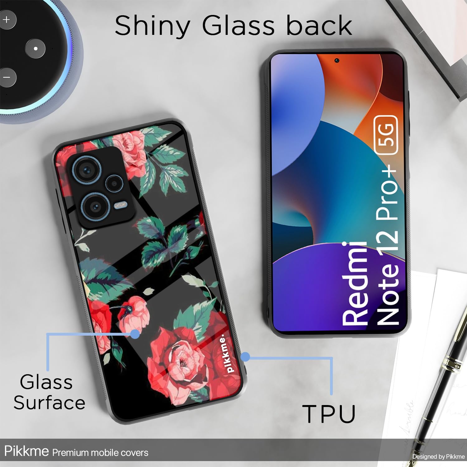 Pikkme Flower phone cover for Redmi Note 12 Pro Plus 5G – photo 3