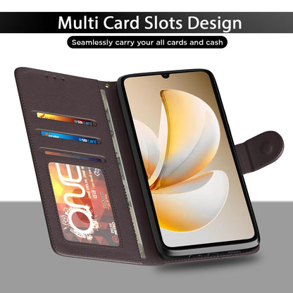 Pikkme coffee Wallet wallet flip cover for Realme P4 Lite 4G – photo 5