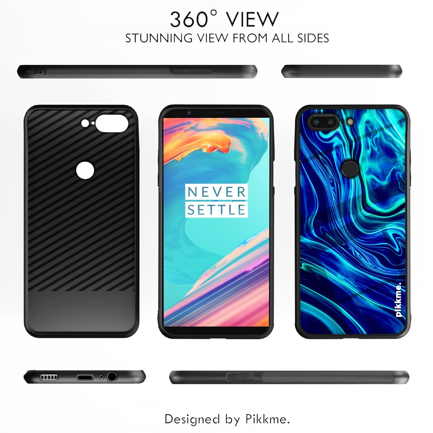 OnePlus 5T Hybrid phone cover by Pikkme – photo 2