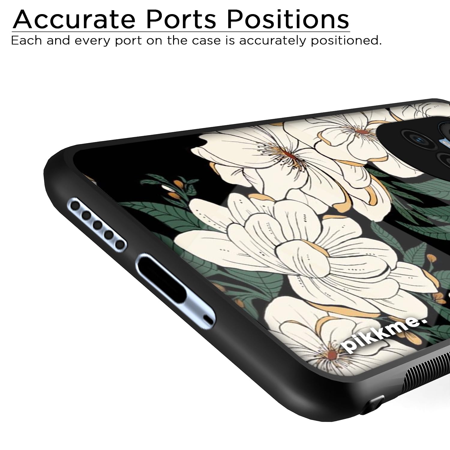 Oppo Reno 10 5G Flower mobile cover by Pikkme – photo 6