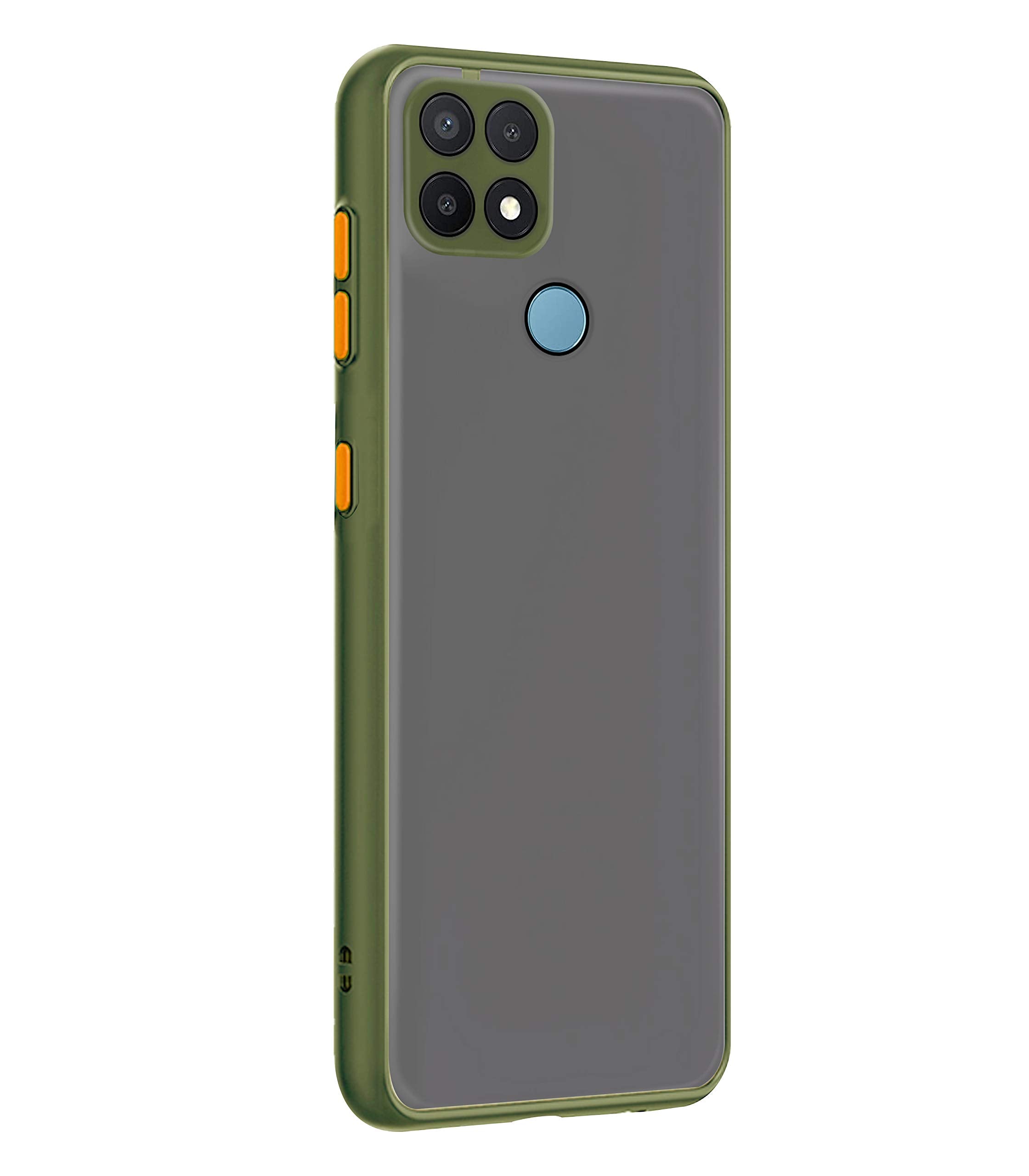 Oppo A15/A15s mobile back cover in green by Pikkme – photo 4