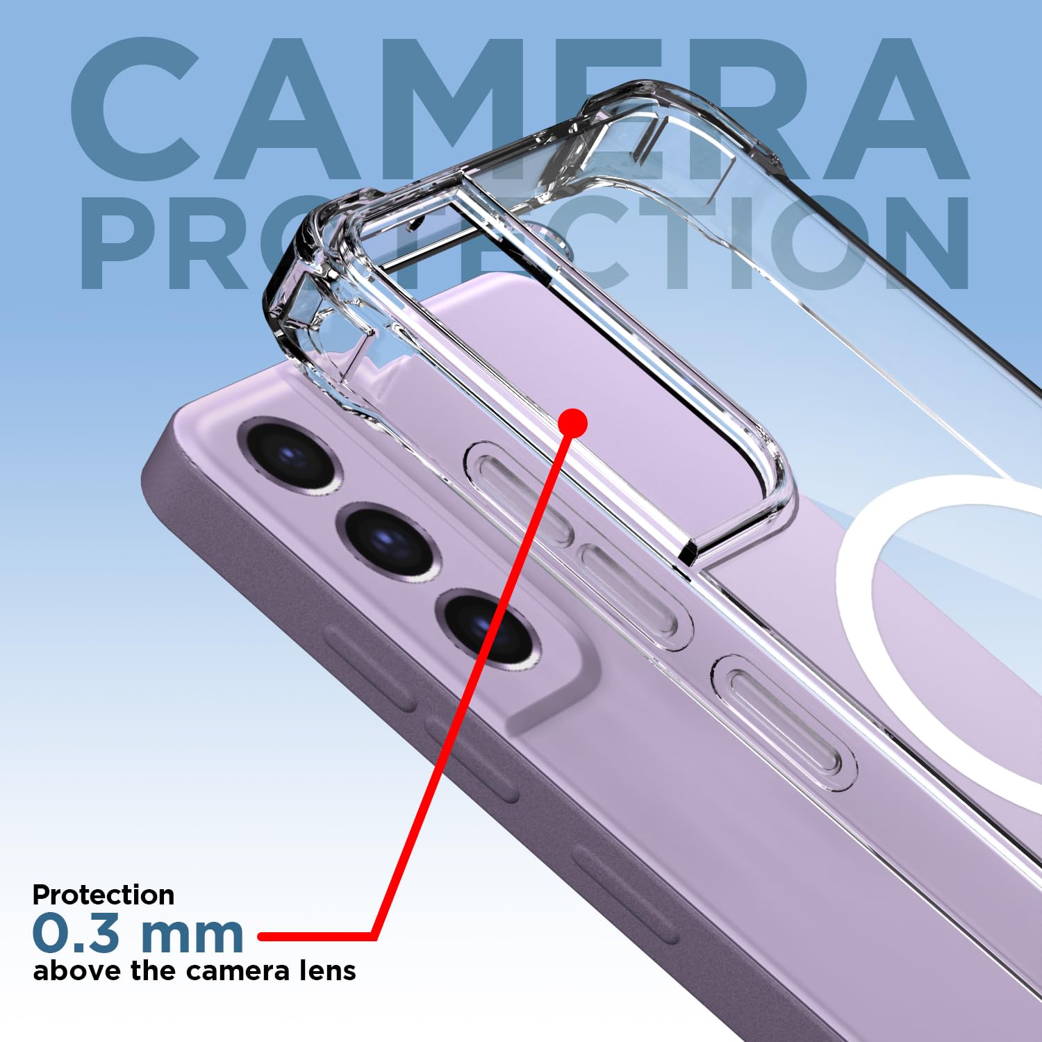 Pikkme Samsung S21 FE 5G MagSafe transparent mag-safe mobile cover – photo 5