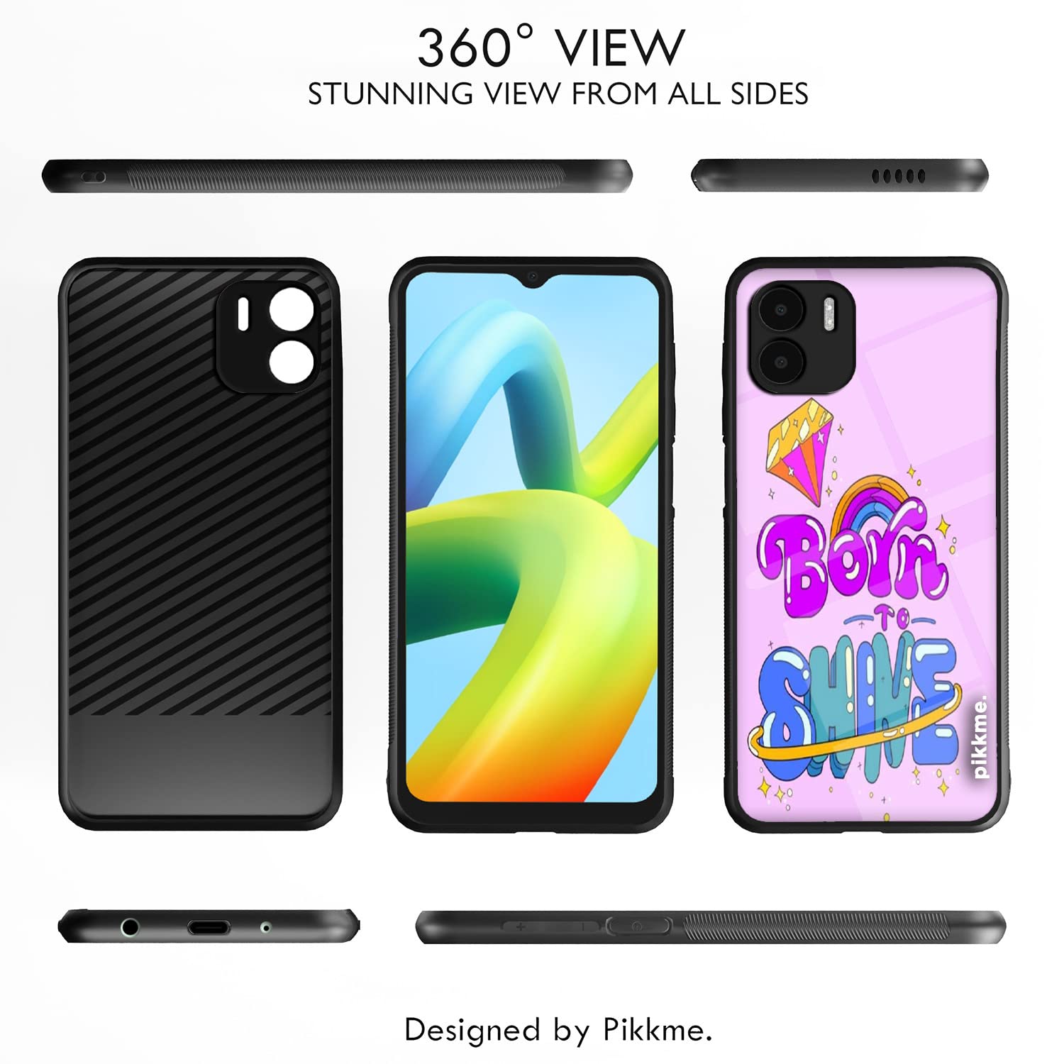 Redmi A1/A2 Hybrid back cover by Pikkme – photo 2