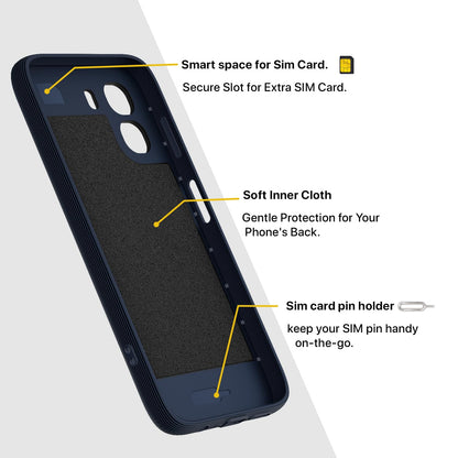 Pikkme blue Silicone phone cover for Oppo A6X 5G – photo 6