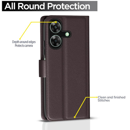 Pikkme coffee flip cover for Realme C61/Narzo N61 – photo 4