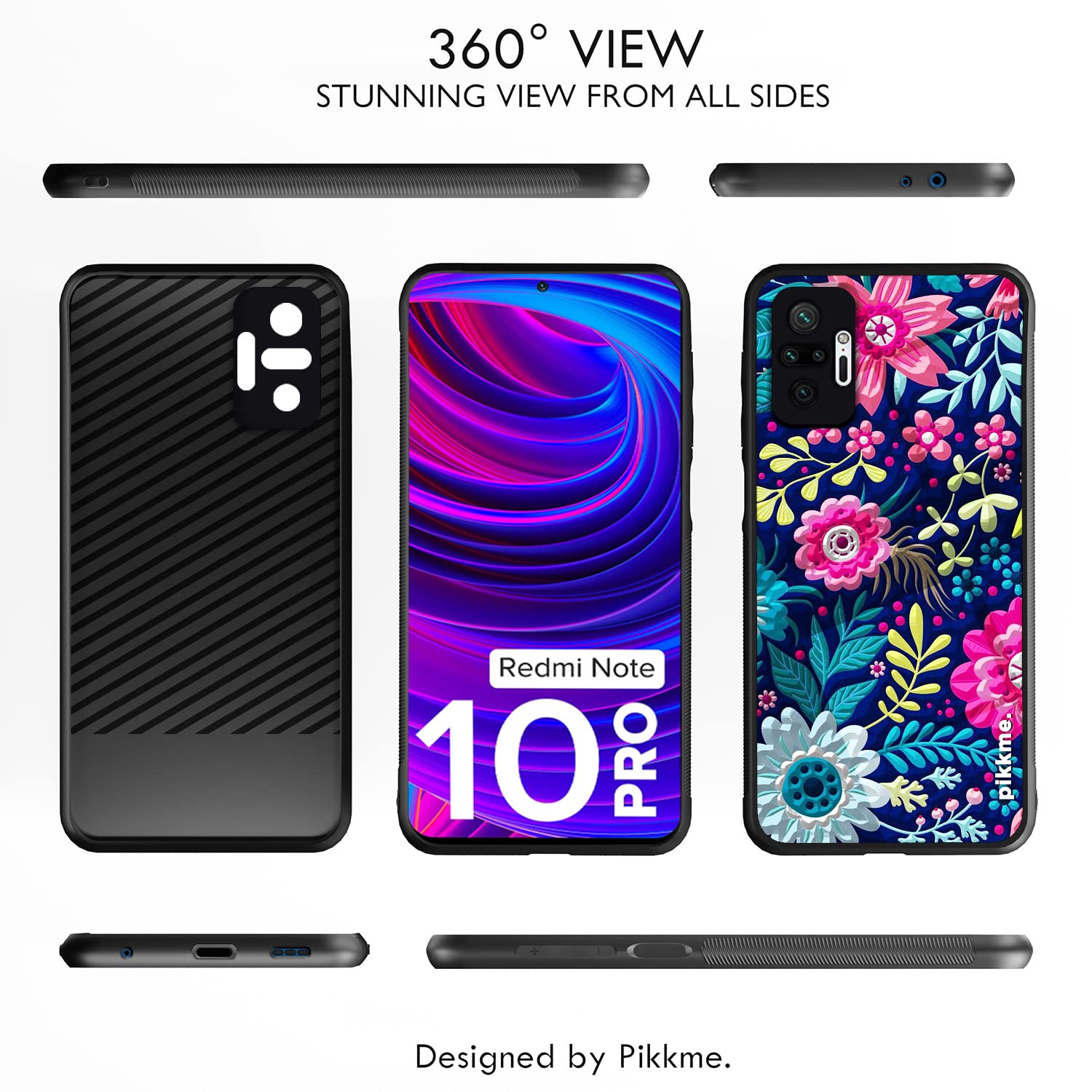 Pikkme Redmi Note 10 Pro/Note 10 Pro Max Flower back cover – photo 2