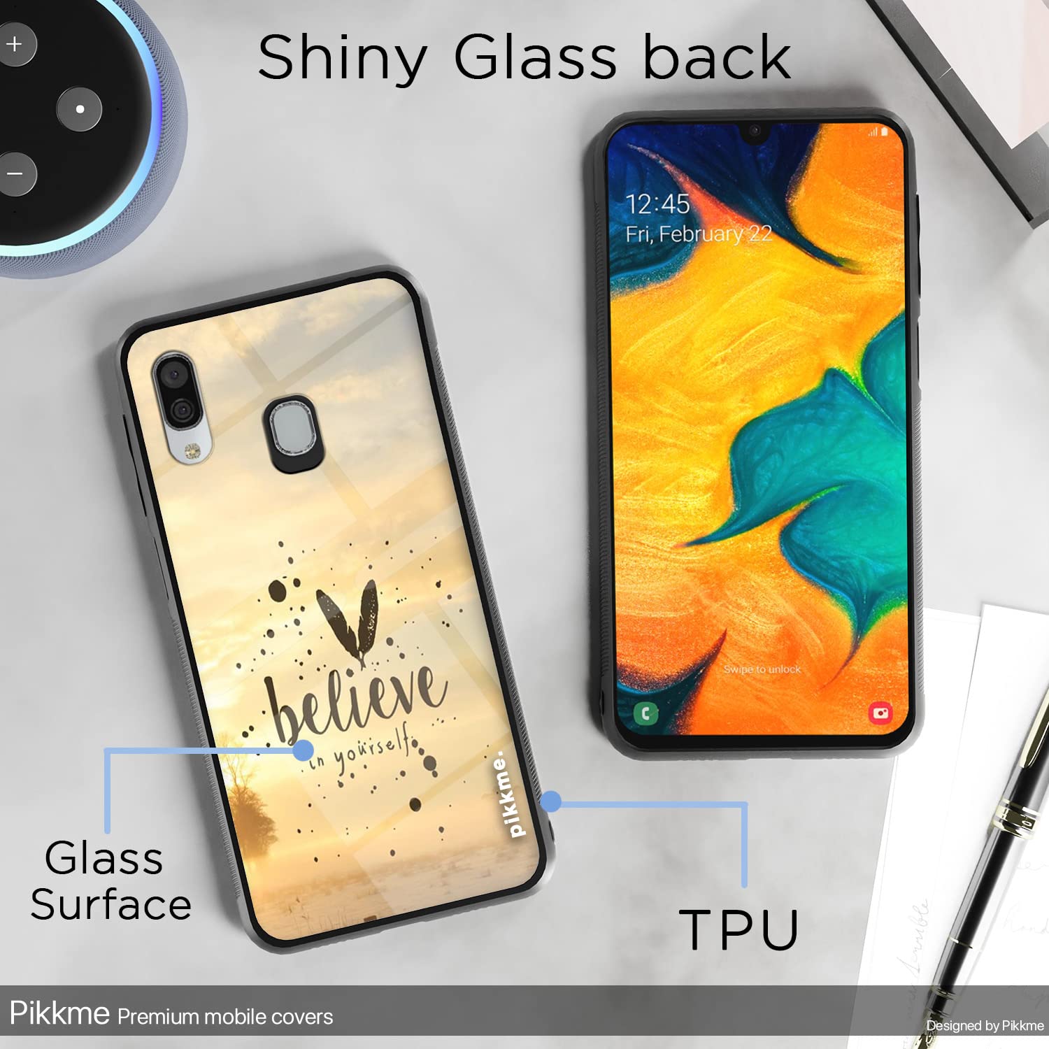 Samsung A20/A30/M10s Hybrid mobile back cover by Pikkme – photo 3